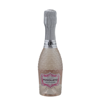 Zero Sparkling ros&eacute; Alcoholvrij BIO Piccolo Pizzolato 